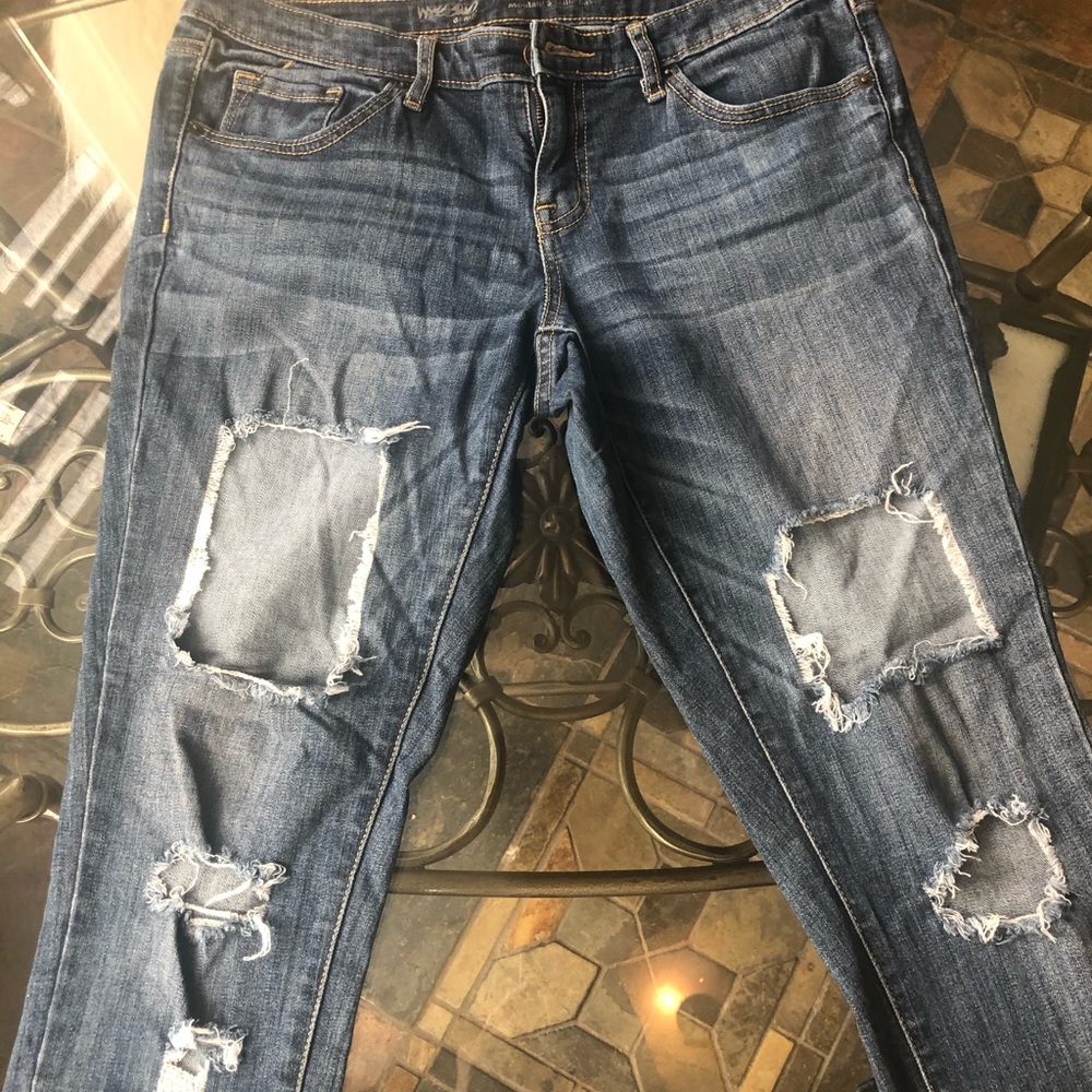 Mossimo cutout ladies jeans